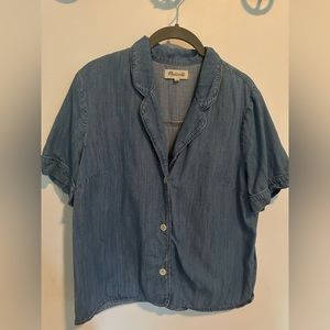 Madewell Denim Pajama Top